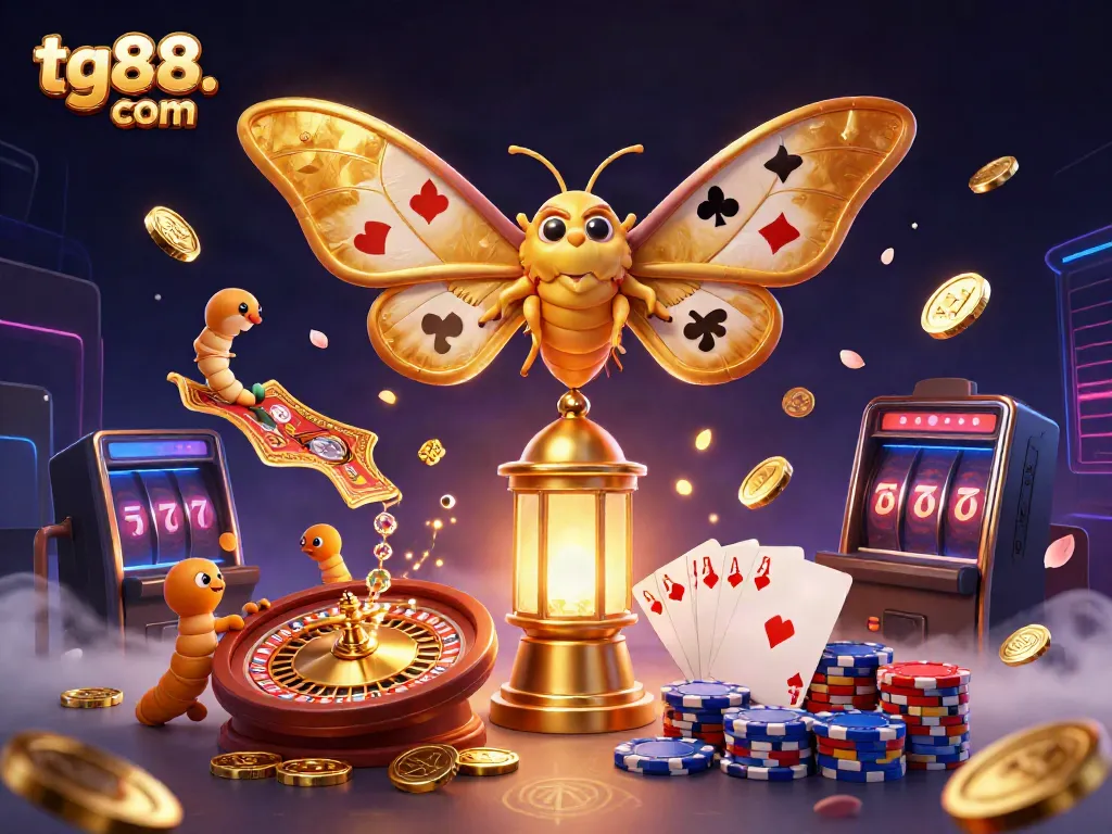 Experience the excitement of tg88. com with vibrant casino scenes and winning moments!