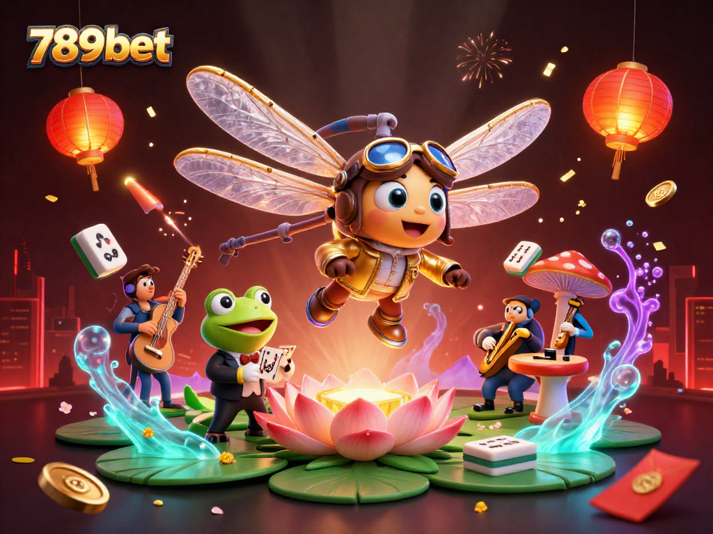 Play casino games like 789bet with vibrant characters and rich visuals in a dynamic setting.